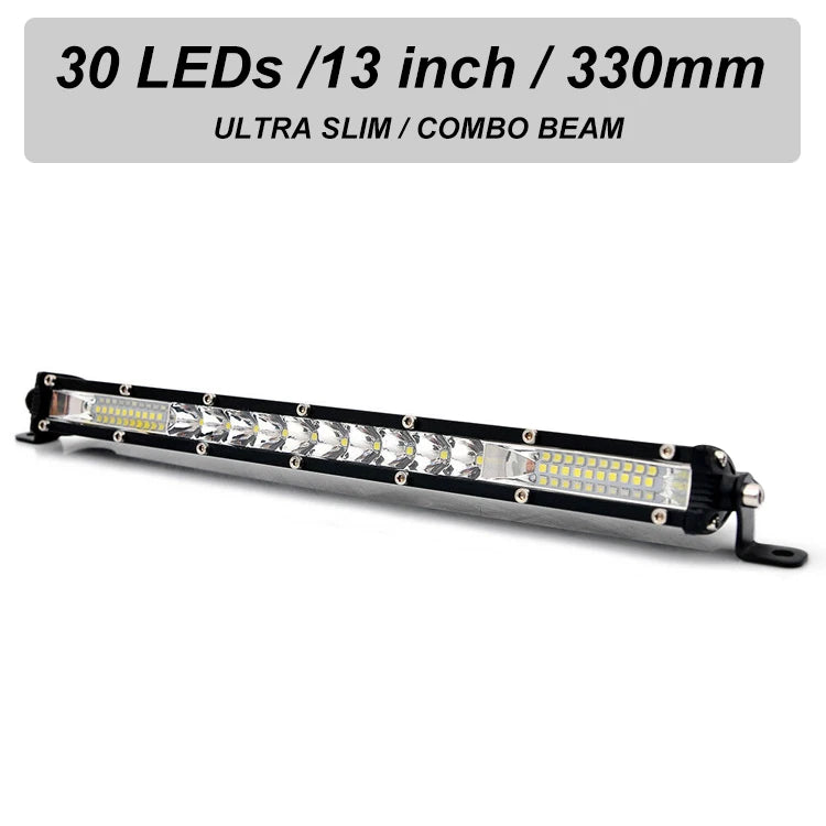 LED Work Light Bar – Spot Beam, 12V–24V