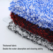 Dual-Sided Microfiber Car Wash Mitts - Color Options