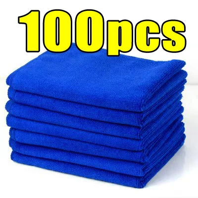 Lint-Free Microfiber Cleaning Cloths for Automotive Detailing
