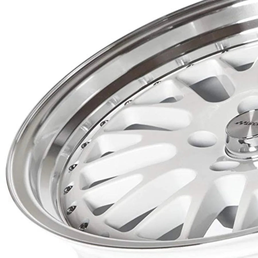 Cp21 18x9.5 Gloss White Wheel 5x114.3 [+20MM]