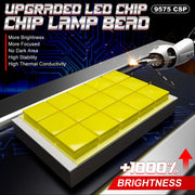 2-Piece D1S/D2S/D3S/D4S LED Headlight Conversion Bulb – 6000K, CANBUS