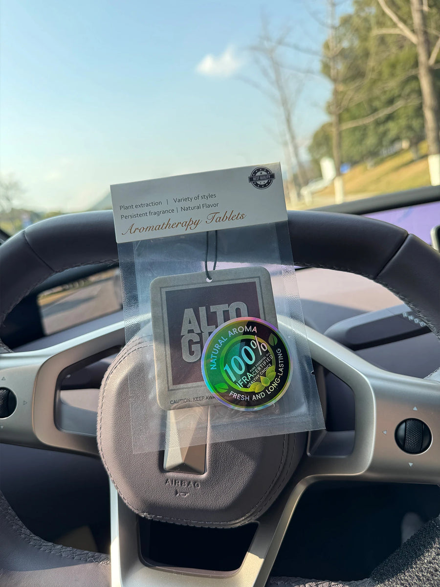 Wooden Amber Scent Freshener Car Air Freshener