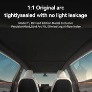 Panoramic Roof Sunshade for Tesla Model 3/Y Highland and Juniper 2025-2026