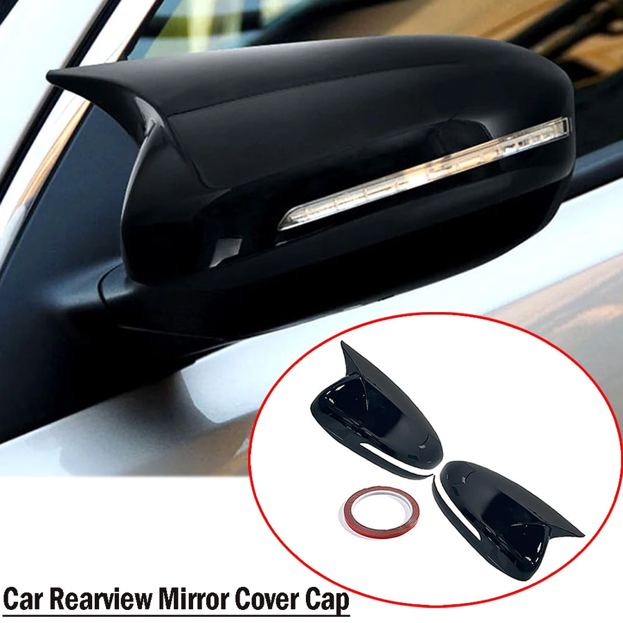 Gloss Black Mirror Covers for 2011–2015 Kia Optima/K5 – Pair