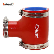Universal T-Shaped 3-Way Silicone Hose Coupler, 45-76mm