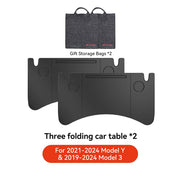 Steering Wheel Laptop and Food Tray for Tesla Model 3, Y, S and X 2018-2025