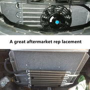 4 Row 8 Row Universal Aluminum Remote Transmission Oil Cooler Auto-Manual Radiator Converter Kit TOC-1001