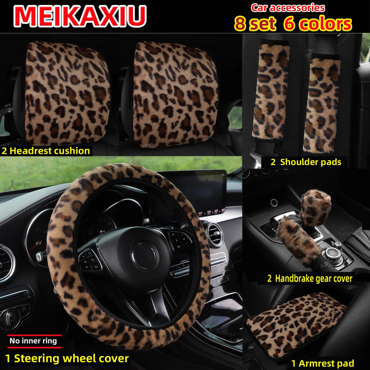 Seat Belt Shoulder Pad Set
