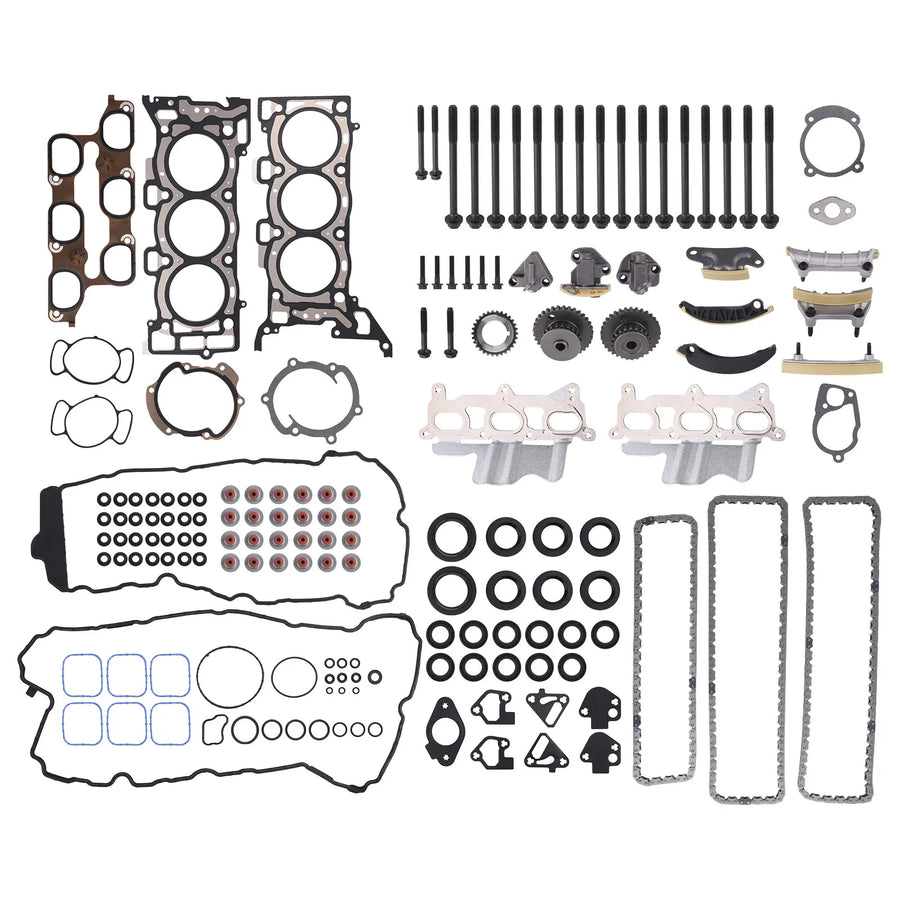 3.6L Head Gasket and Timing Chain Kit for 2009–2016 GM Crossovers