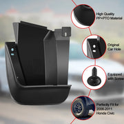 Honda Civic Sedan Front & Rear Splash Guard Set – 2006–2011