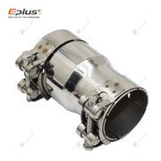 Universal 304 Stainless Steel Exhaust Pipe Reducer Adapter, 39/54mm
