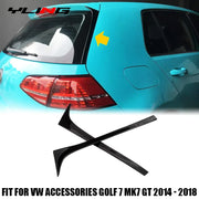 Black Rear Spoiler for 2014–2018 Volkswagen Golf