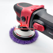 Wool Polishing Pads for 3-Inch Backing Plates