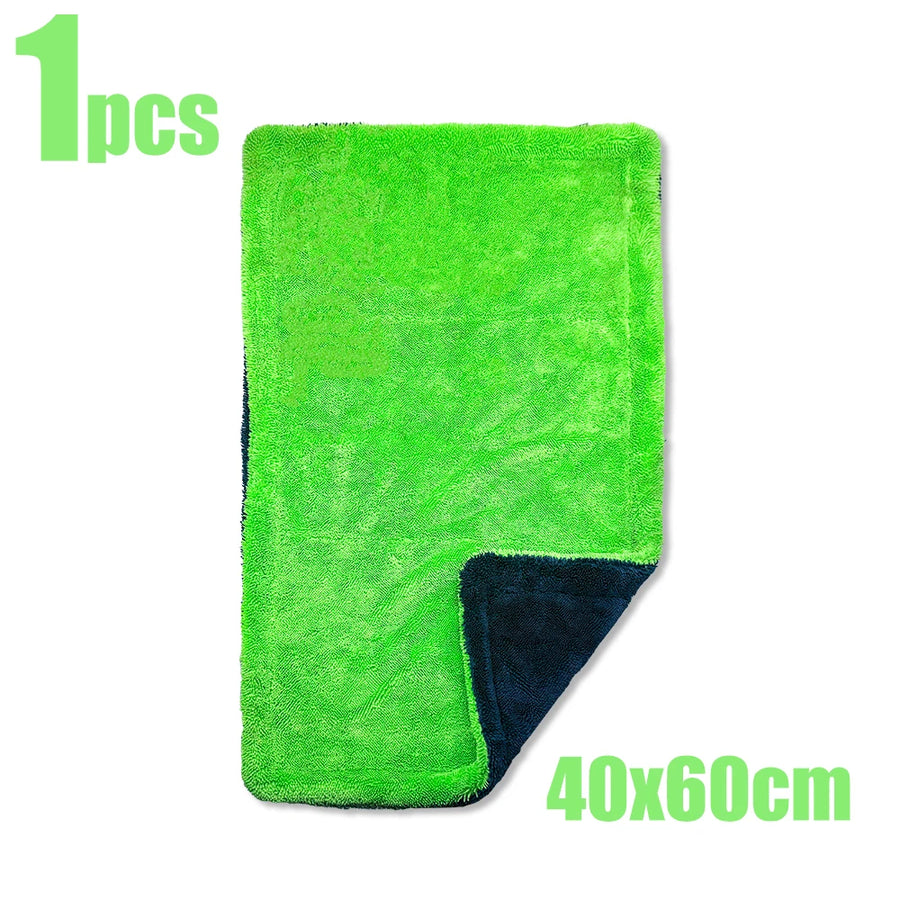 1300 GSM Dual-Color Microfiber Car Drying Towel