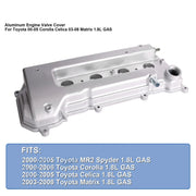 Aluminum Valve Cover with Gasket for Toyota 2000-2005 MR2 Spyder Celica 2003-2008 Matrix 2000-2006