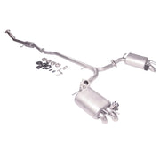304 Stainless Steel Valved Cat-Back Exhaust System for Lexus ES 200 2.0L 2018