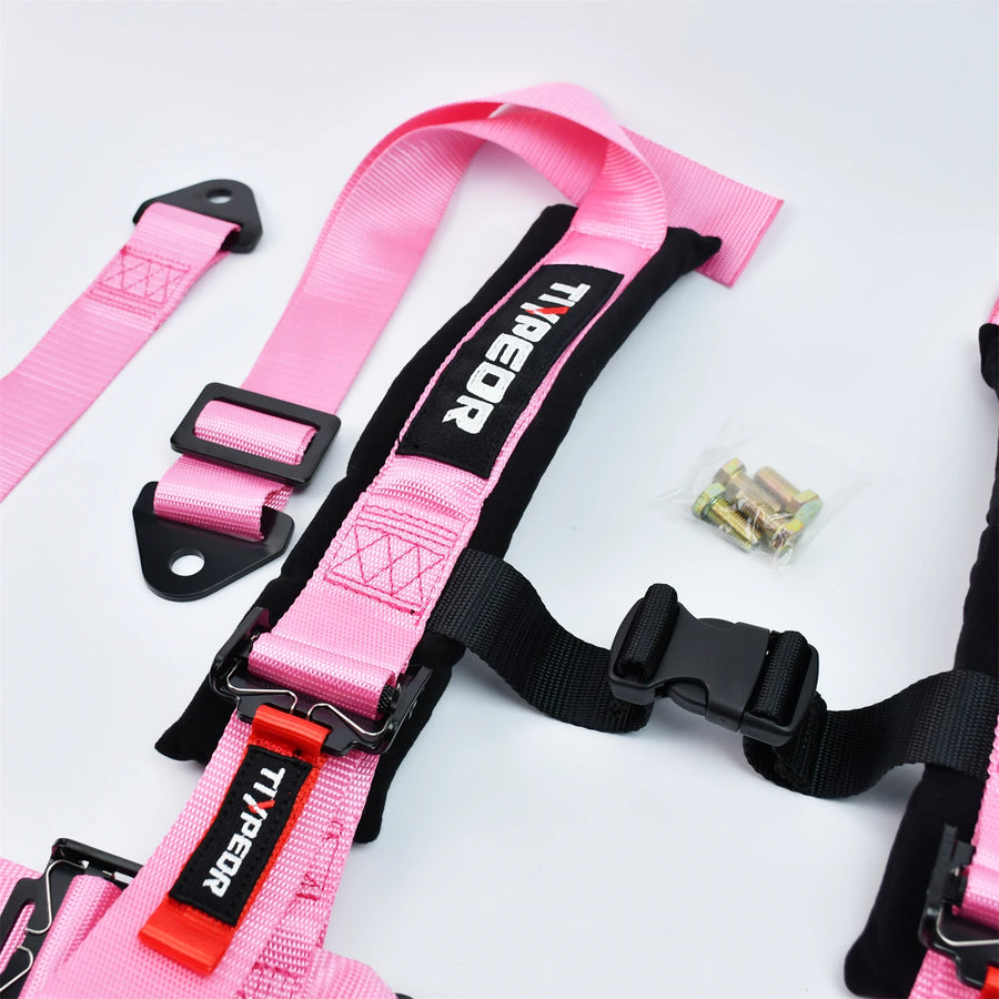 Universal 2-Inch Quick-Release Racing Seat Belt Harness