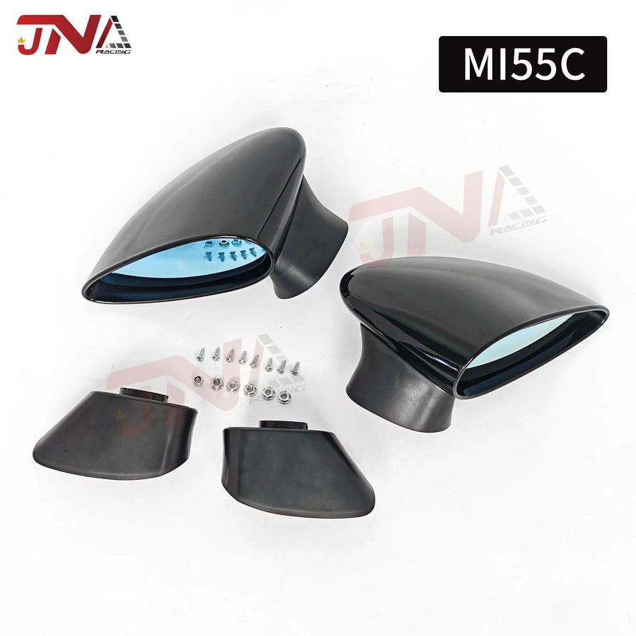 for Honda Civic FD2 8th Side Mirror Racing Car Mirror Black Rear View Mirror PC-MI55C