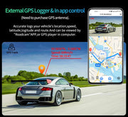 4K 3-Channel Dash Cam with GPS