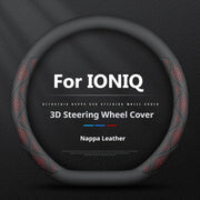 Microfiber 38CM Steering Wheel Cover for Hyundai IONIQ 5 5 N 6 6 N 9 Electric Sporty