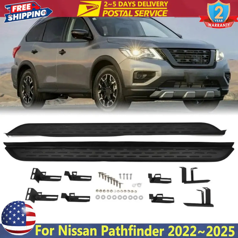 Running Board Side Step Set for Nissan Pathfinder 2022-2025