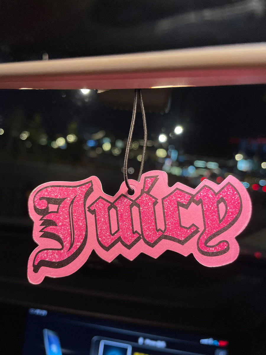 Juicy/Hilton Fresh Scent Car Air Freshener