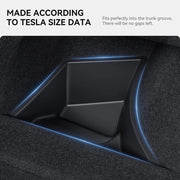 Trunk Side Storage Organizer for Tesla Model 3 Highland 2024-2025