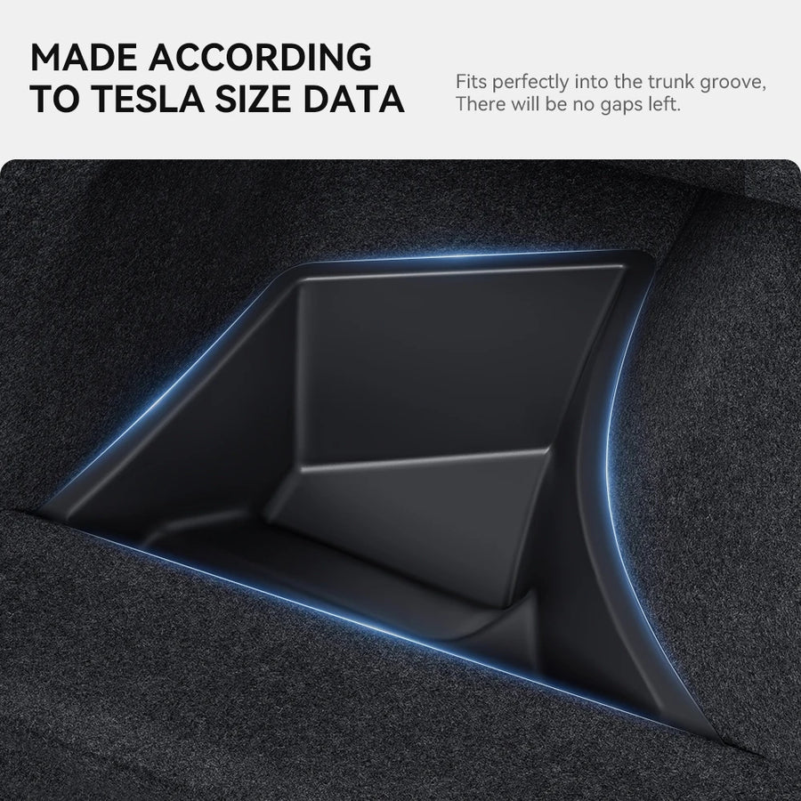 Trunk Side Storage Organizer for Tesla Model 3 Highland 2024-2025