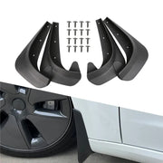 Complete Mudguard Splash Guard Kit 4 Fenders +8 Screws for Honda Civic Del Sol