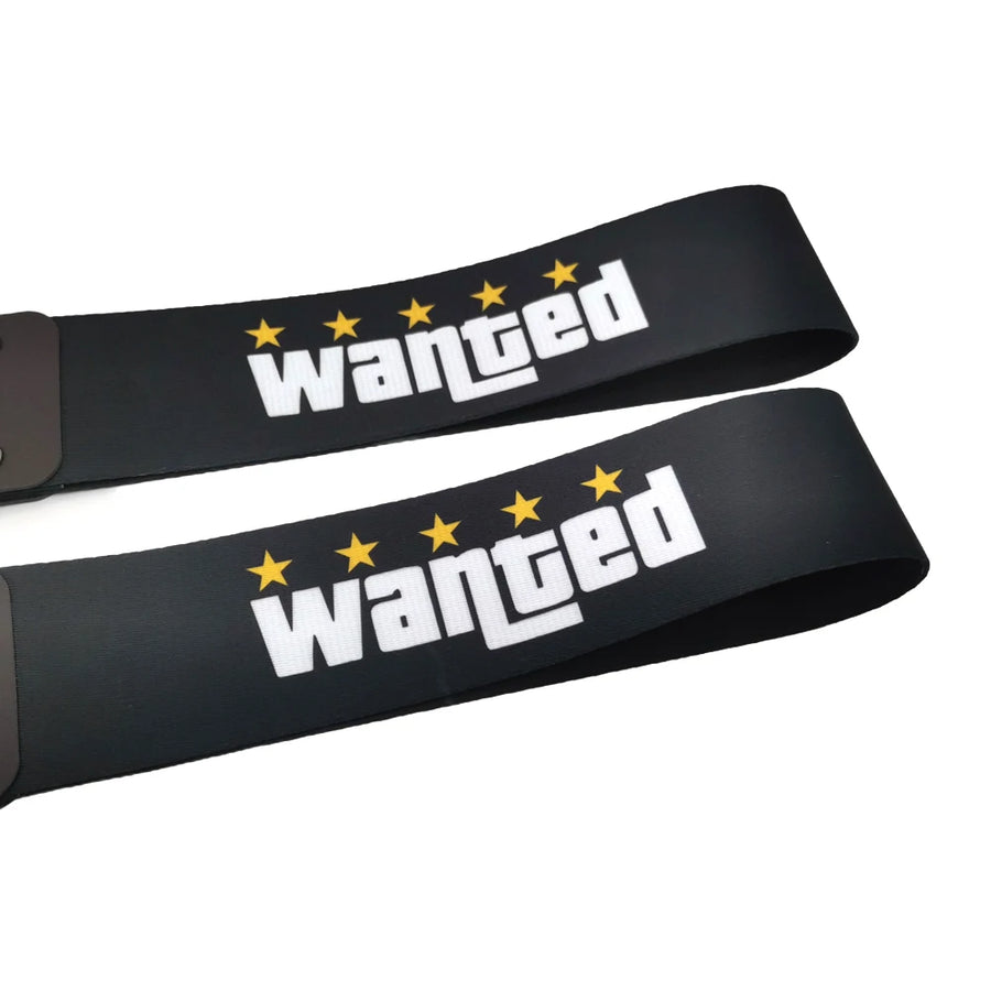 Red Sun-Style Decorative Tow Strap