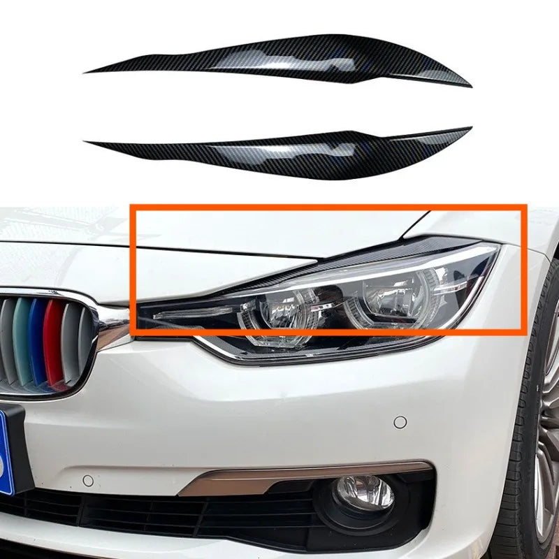 Headlight Eyebrow Trim for BMW 3 Series F30/F31 2012–2018