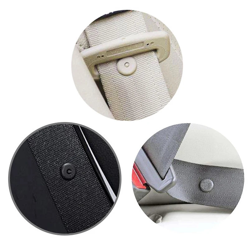 Seat Belt Stop Buttons – 2, 10 or 20 Pack