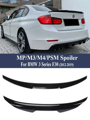 M4-Style Rear Trunk Spoiler for BMW 3 Series F30/F31/F35 2012-2019