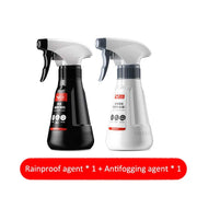 Automotive Glass Anti-Fog and Water-Repellent Treatment Set