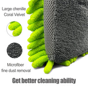 Chenille & Microfiber Car Wash Mitt Options