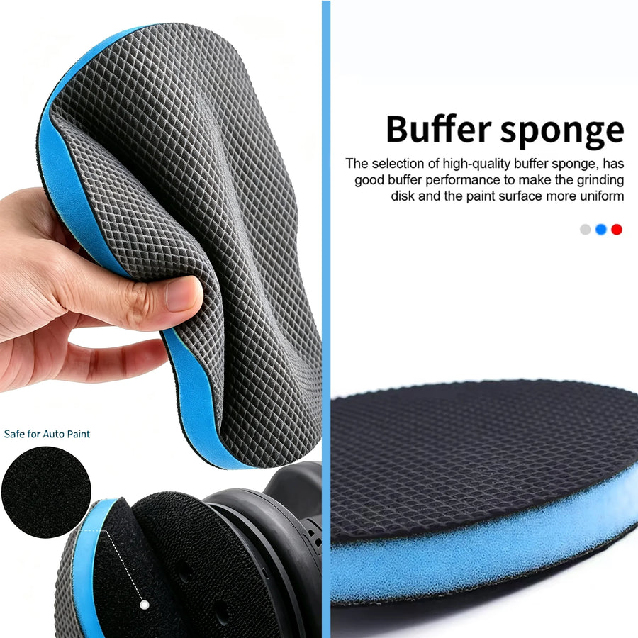 6-Inch Clay Decontamination Disc with 15 mm Foam Layer