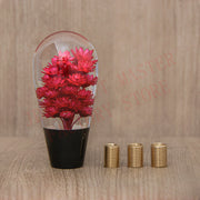 10cm Acrylic Flower Manual Gear Shift Knob