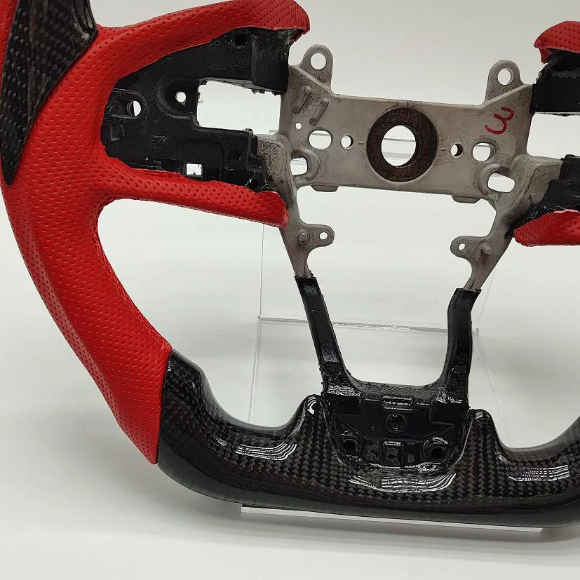 Honda Civic Type R FK8 Carbon-Look Steering Wheel – 2016–2020 US-Spec