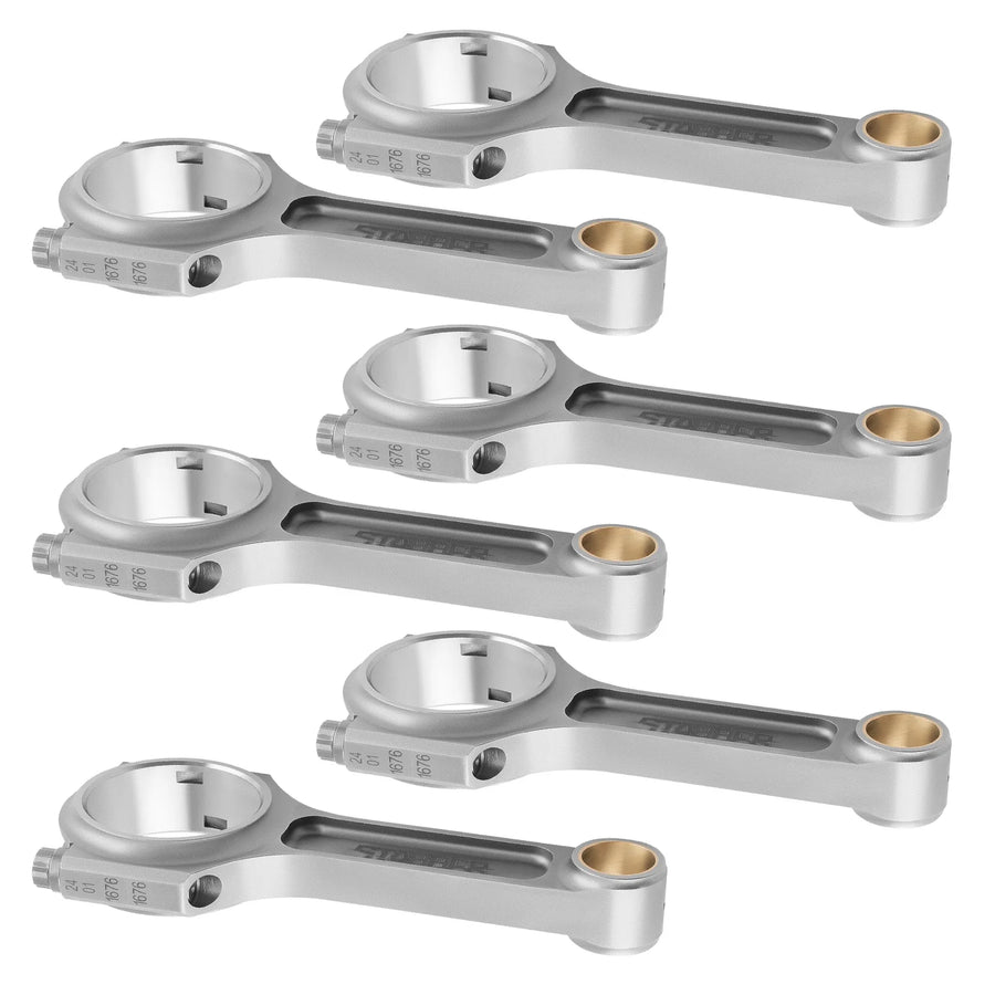 4340 H-Beam Connecting Rod Set for Toyota 2JZ Engines