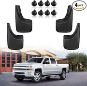 Mud Flap & Splash Guard Set for 2014–2019 Chevrolet Silverado 2500/Silverado 1500 LD/Silverado 3500