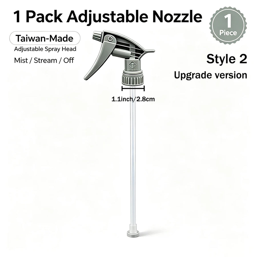 Adjustable Detailing Spray Bottle & Replacement Nozzle Options