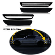 2-Piece LED Bumper Side Marker Lights for Ford Mustang 2010-2014