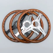Universal 358mm Wood Sport Steering Wheel