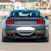 Dark Horse-Style Gloss Black Trunk Spoiler for 2024–2025 Ford Mustang