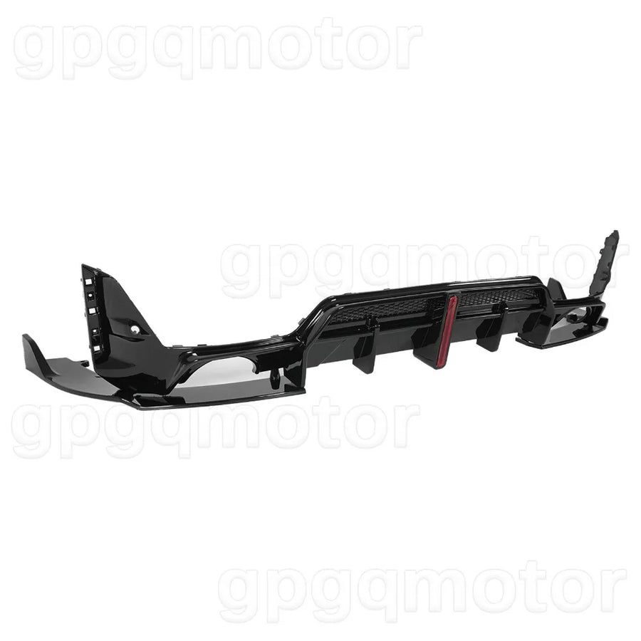 Gloss Black Rear Bumper Diffuser for 2023–2026 BMW G20