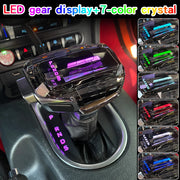 7-Color LED Crystal Gear Shift Knob for Ford Mustang 2015–2024