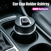 LED Cup-Holder Ashtray for Select BMW Models – Black