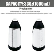1 L Adjustable Trigger Spray Bottle for Car Detailing