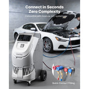 Automatic R-134a / R-1234yf A/C Service Machine – 10 in