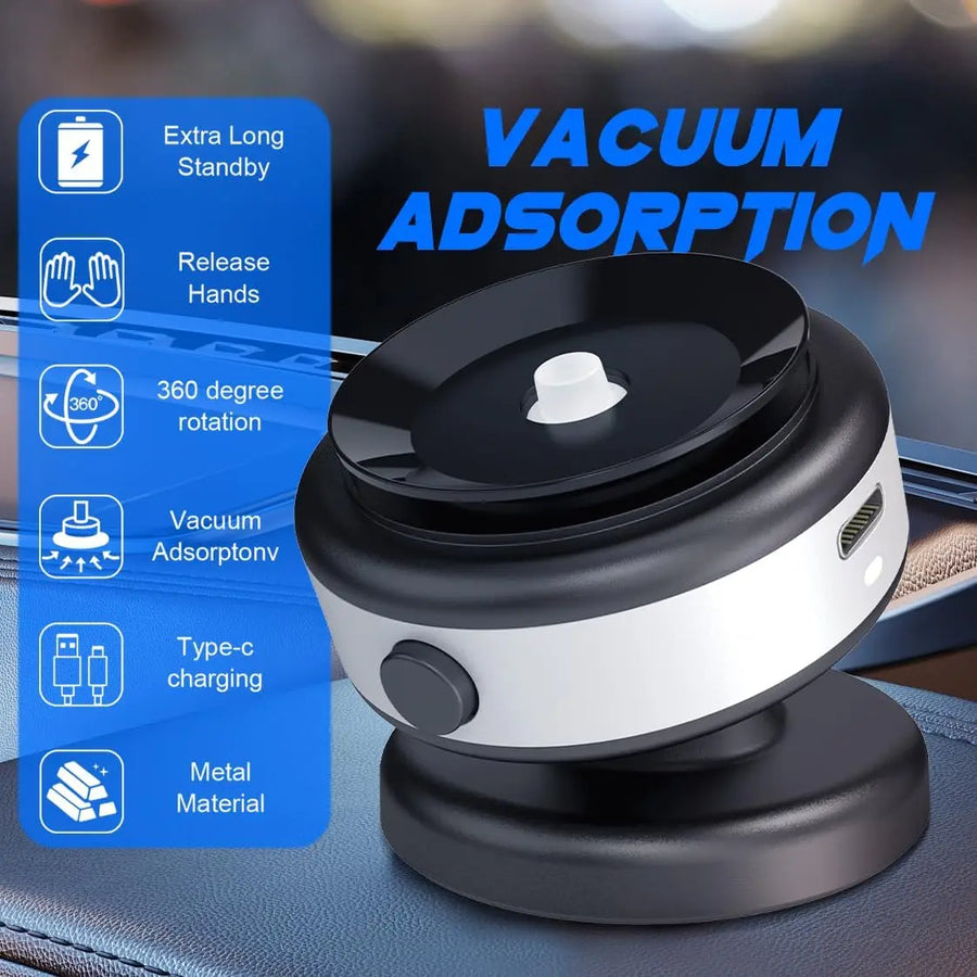 Magnetic Dashboard/Windshield Phone Mount with 360° Rotation